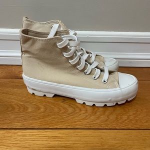 SINCERELY JULES beige sneakers size 9